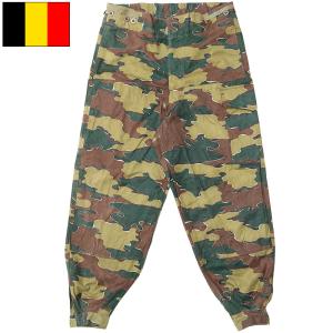 ベルギー軍 50s デニソンスモック ジャケット ジグソーカモ USED50年代