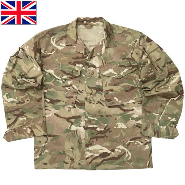 イギリス軍 バラックシャツ MTPカモ USED JS212UN 英軍 ARMY 陸軍 BARRAC...