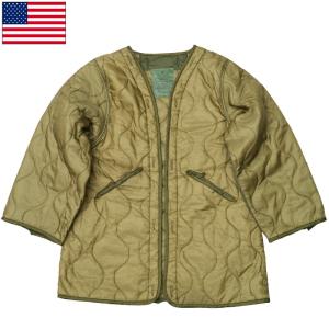 ドイツ軍 キルティングライナージャケット オリーブ USED JJ205UN 防寒