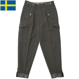 フランス軍 M64 フィールドパンツ オリーブ USED PP272UN <br>M-64