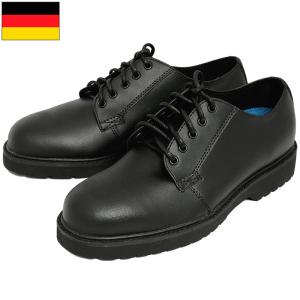 チェコ軍 レザー ポストマンシューズ ブラック デッドストック FS056NN