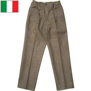 デンマーク軍 ウール ドレスパンツ チャコールグレー ボタンフライ