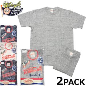 WHITESVILLE ホワイツビル #WV73544 2PACK 半袖 Tシャツ 2枚組 メンズ 男性 ユニセックス ティーシャツ 無地 夏 春 トップス  ショートスリーブ｜ミリタリー百貨シービーズ