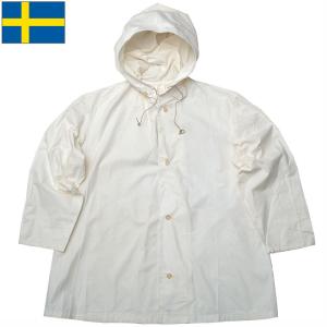 ノルウェー軍 スノーカモパーカー ホワイト デッドストック JP120NN