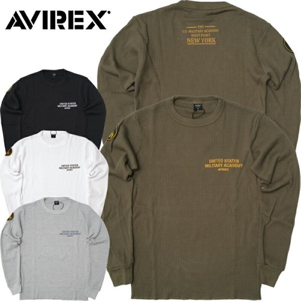 AVIREX アビレックス #7833230060 デイリーシリーズ クルーネック ロングスリーブ ...