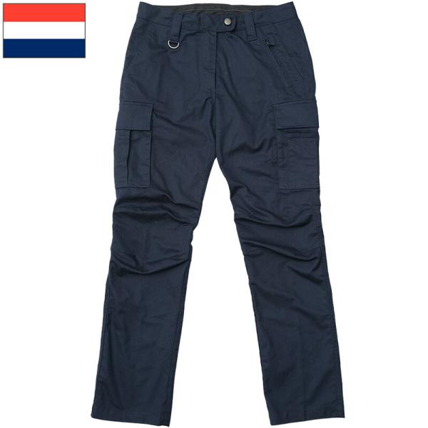 オランダ ポリス カーゴパンツ ネイビー SCRATCH レディース デッドストック PP432NN...