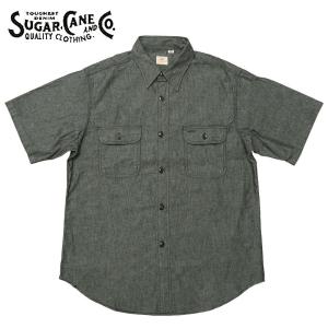 SUGAR CANE シュガーケーン コークストライプ 半袖 ワーク