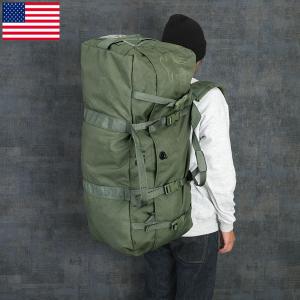 スイス軍 マウンテンダッフルバッグ レザーボトム USED BD026UN