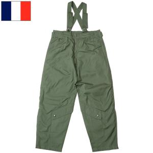 フランス軍 AF サスペンダーパンツ オリーブ USED 仏軍 Air Force エア