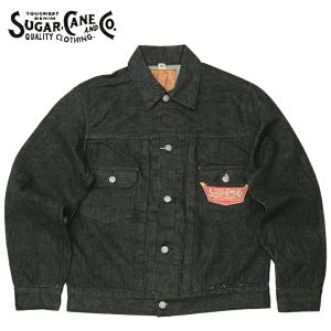SUGARCANE シュガーケーン #SC15650 14.25oz. ブラックデニム ジャケット 1953モデルデニムブラウス メンズ 男性 アウター ジージャン ワークウエア カジュアル｜ミリタリー百貨シービーズ