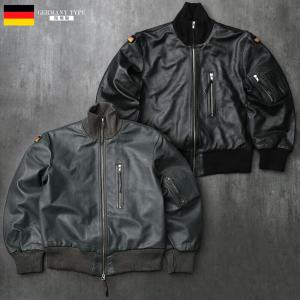 YMCLKY フランス軍タイプ パイロットレザージャケット JJ382YN