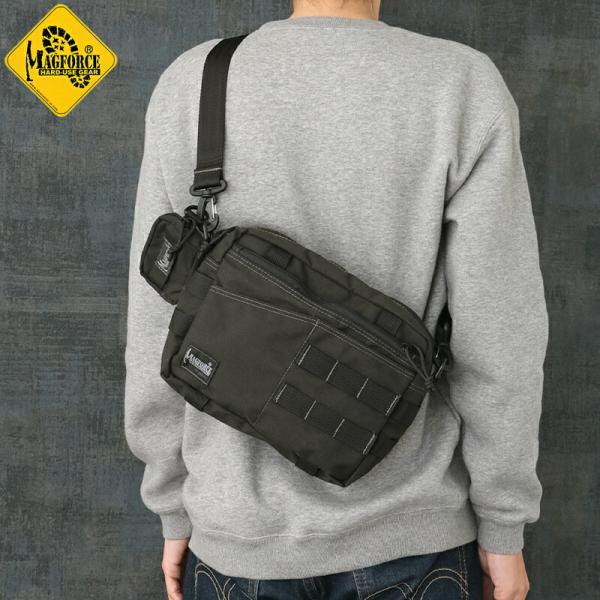 MAGFORCE マグフォース #MF-A0346 キューブ クロスボディ バッグ LMFA0346...