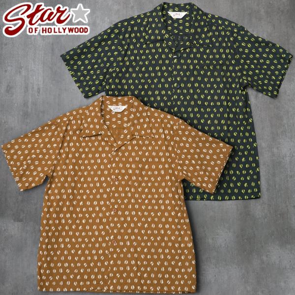 STAR OF HOLLYWOOD スターオブハリウッド #SH39498 半袖 ドビーコットン オ...