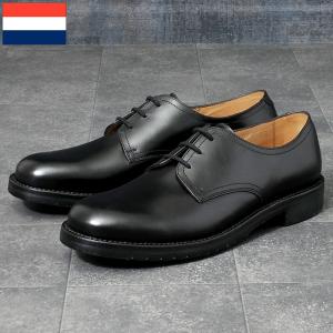 チェコ軍 レザー ポストマンシューズ ブラック デッドストック FS056NN