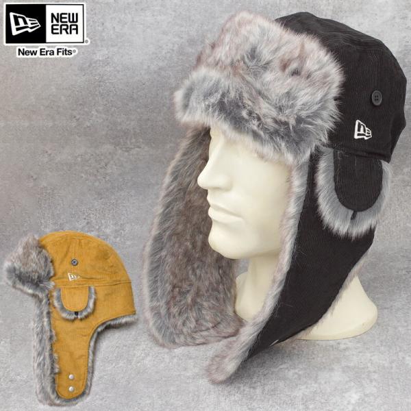NEWERA ニューエラ トラッパー コーデュロイフライトキャップ パイロットキャップ 帽子 CAP...