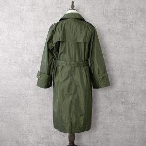 フランス軍タイプ ナイロン レインコート オリ...の詳細画像2