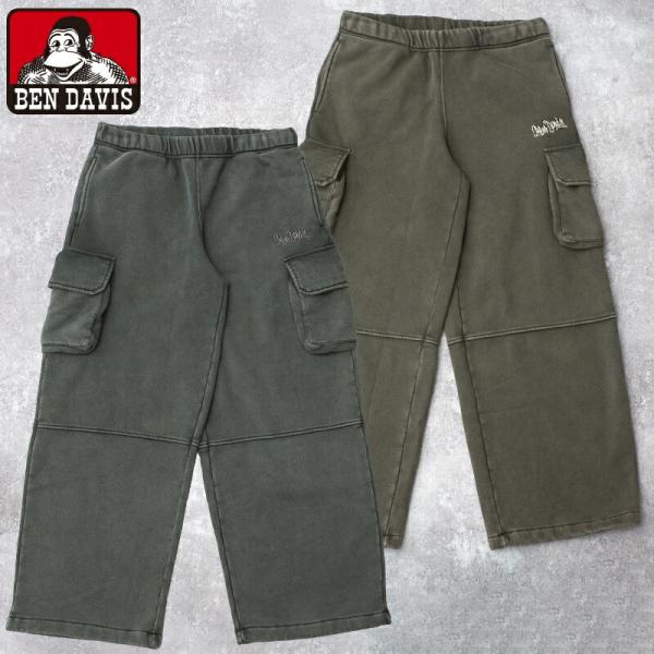 BEN DAVIS ベンデイビス #C-25780045 フェイディド スウェット カーゴパンツベン...