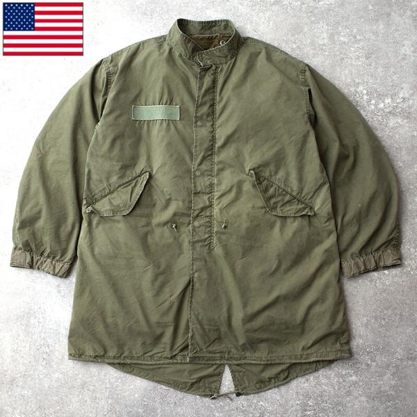 米軍 M-65 フィールドパーカー フード無し USED ライナー付き メンズ M65 ミリジャケ ...