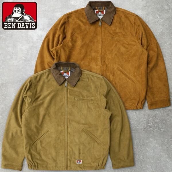 BEN DAVIS ベンデイビス #T-26380061 フェイク スエード ワークジャケットベンデ...