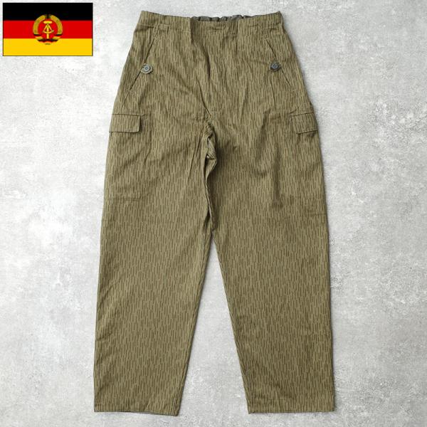 東ドイツ軍 フィールド カーゴパンツ レインドロップカモ デッドストック PP512NN NVA コ...