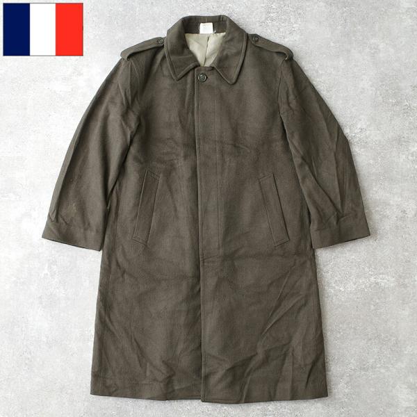 フランス軍 ウール オフィサーコート メンズ USED JC202NN 仏軍 フレンチアーミー ロン...