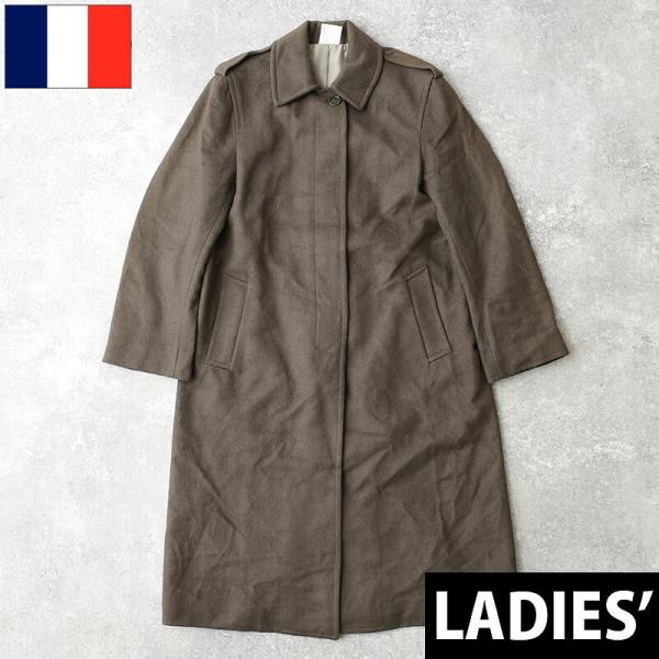 フランス軍 ウール オフィサーコート レディース USED JC202NN 仏軍 フレンチアーミー ...