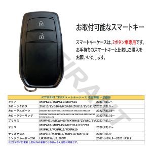 トヨタ 2ボタン スマートキーケース 亜鉛合金...の詳細画像1