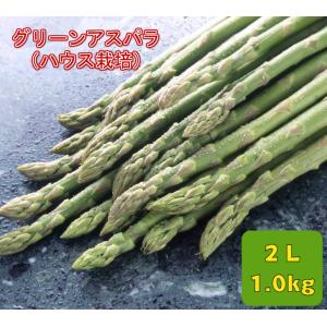 北海道産 グリーンアスパラガス(ハウス栽培) 秀品 2L 1...