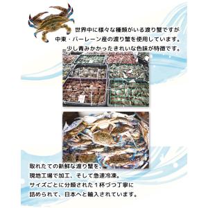ワタリガニ 渡り蟹 約100g ラウンド わた...の詳細画像2