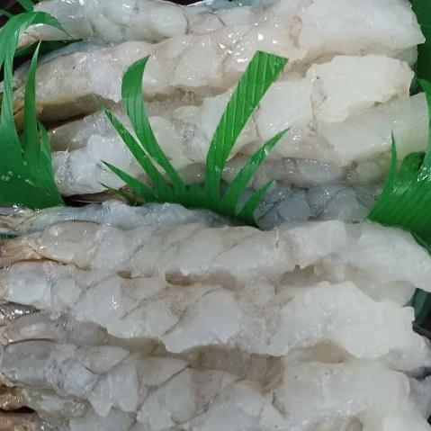 尾付き伸ばしえび（バナメイ）”AQUAKIN-Z”XXL（16/20） 下処理済み　フライ調理曲がら...