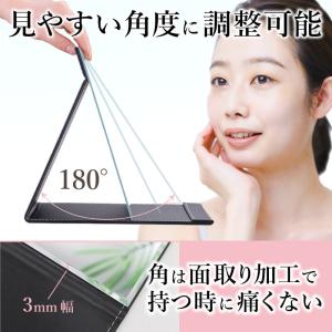 卓上ミラー 卓上鏡 化粧ミラー スタンドミラー...の詳細画像2