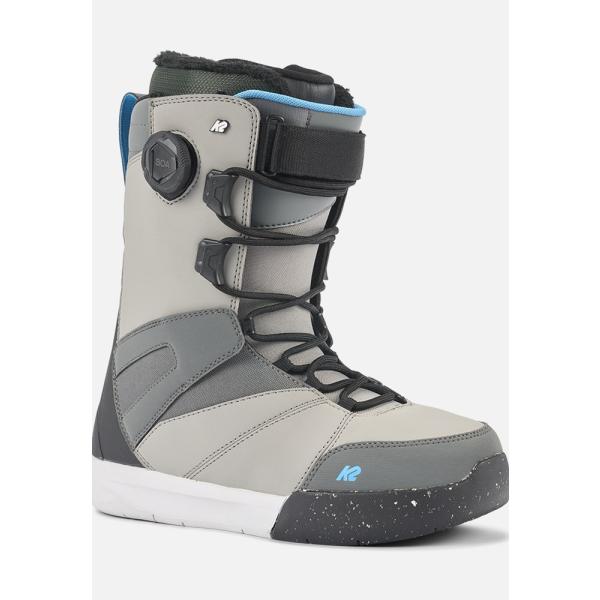 24モデル K2 OVERDRAFT GREY☆フリースタイルに最適なブーツです☆55%OFF☆在庫...