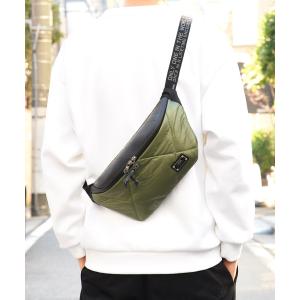 藤倉航装コラボ／ウエストボディバッグ AIR MODEL Lサイズ 防水 本革 日本製 ウエストバッグ  メンズ SEAL