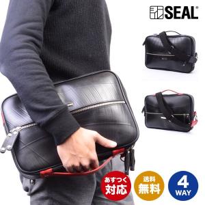 ボディバッグ メンズ SEAL クラッチボディバッグ ショルダーバッグ ワンショルダーバッグ 防水 本革 日本製