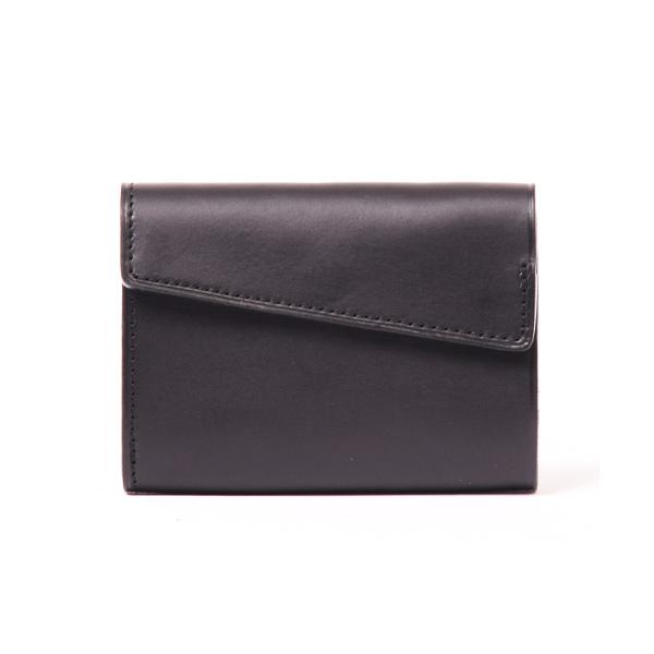 TRIFOLD WALLET／vegetable tanned leather