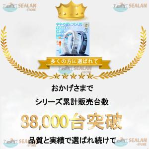 ネッククーラー 首掛け扇風機 3つ冷却プレート...の詳細画像1