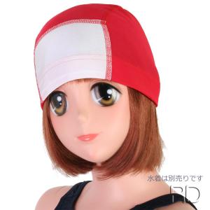 ネーム入りメッシュキャップ 女子スクール水着 ...の詳細画像1