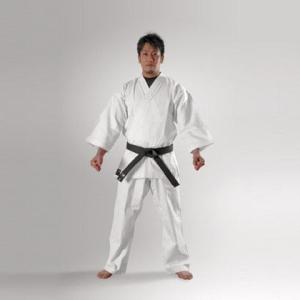 BODYMAKER(ボディメーカー)フルコン空手衣アイボリー（上下セット）4号