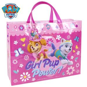 パウパトロール ピンク マチアリ ビーチバッグ プールバッグ PAW PATROL こども海浜・レジャー用品 115833(パケット便送料無料)｜sealass