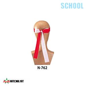 ナショナルハット T/C鉢巻 4×150cm 全15色＋紅白 運動会・スクール用品 NATIONAL HAT N-762(パケット便200円可能)