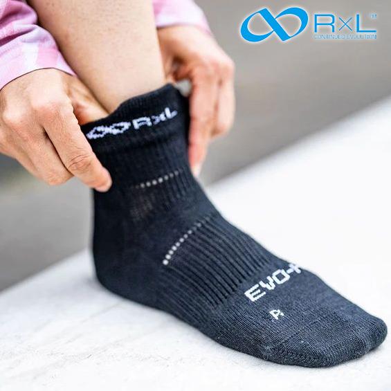 R×L アールエルソックス EVO-RM ランニングソックス(ラウンド)【男女兼用/靴下/日本製/武...
