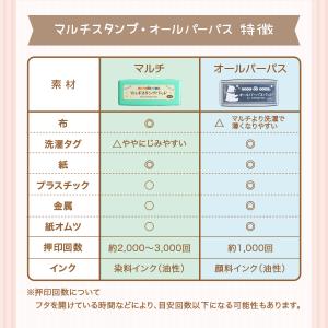 油性のインクパッド 黒 ブラック お名前スタン...の詳細画像5
