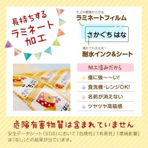 お名前シール 防水 ネーム 耐水 ノンアイロン...の詳細画像5