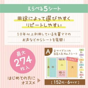 お名前シール 防水 小学校 クラス名 漢字対応...の詳細画像4
