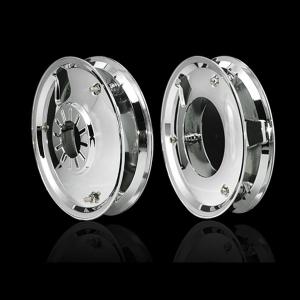 ホイールカバー20インチ バイク ホイールカバー 10インチ メッキ 前後4枚セット LG-10