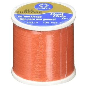 横田 Dual Duty デュアルデューティ Art.S200 パッチワーク糸 55番 123m巻 col.135C オレンジ 01-890