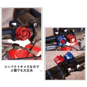 自転車ライト テールライト LED コンパクト...の詳細画像2