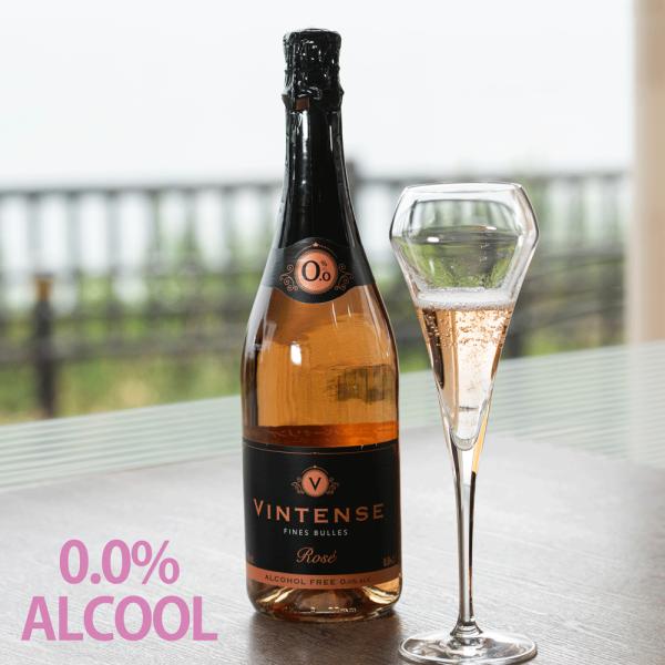 S-022　ヴィンテンス　スパークリング　ロゼ （ネオブル） ノンアルコール スパークリング ワイン...