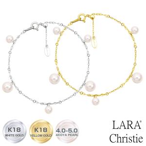 LARA Christie（ララクリスティー） あこや真珠 ブレスレット