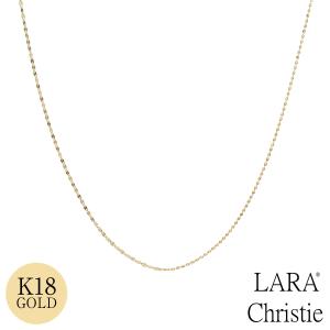 LARA Christie（ララクリスティー） ネックレス チェーン 18金 最長